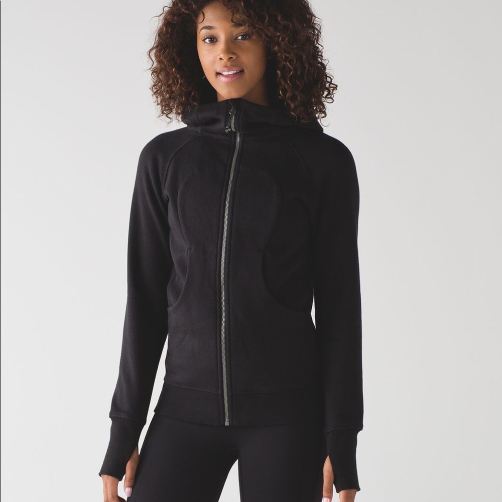 Lululemon Scuba Hoodie III Black Sz 8